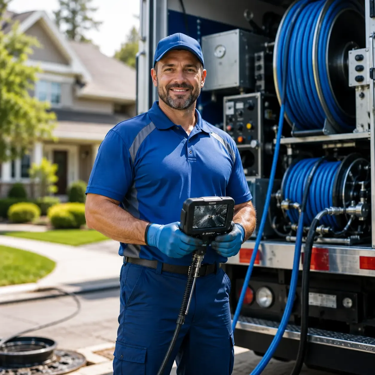 Local outdoor drain cleaning specialists in Cambridge City, IN
